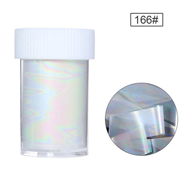 1pc Holographic Nail Foils Starry Sky Glitter Foils Nail Art Transfer Foil Sticker Paper Nail Wraps DIY Nail Foil Accessories