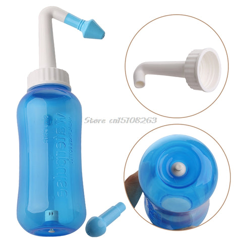 Adults Children Nose Wash System Clean Sinus Allergies Nasal Pressure Neti pot #Y207E# Hot Sale