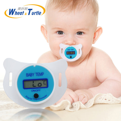 Baby Nipple Thermometer Medical Silicone Pacifier LCD Digital Children's Thermometer Health Safety Care Thermometer For Children