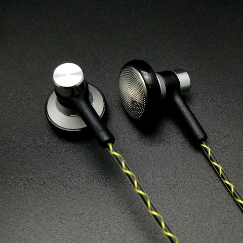 RY04 original in-ear Earphone metal  15mm music  quality sound HIFI Earphone (IE800 style cable) 3.5mm stereo dynamic headphones