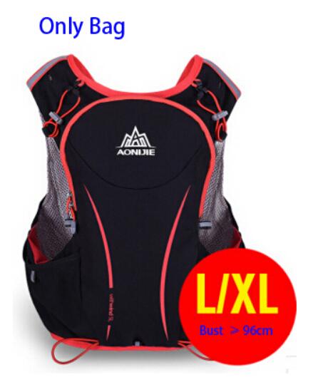 AONIJIE 5L Women Men Marathon Hydration Vest Pack For 1.5L Water Bag Cycling Hiking Bag Outdoor Sport Running Backpack