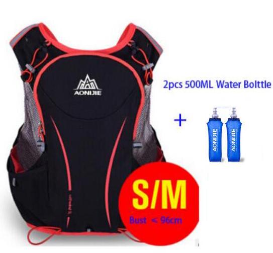 AONIJIE 5L Women Men Marathon Hydration Vest Pack For 1.5L Water Bag Cycling Hiking Bag Outdoor Sport Running Backpack