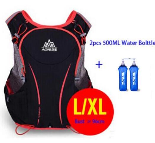 AONIJIE 5L Women Men Marathon Hydration Vest Pack For 1.5L Water Bag Cycling Hiking Bag Outdoor Sport Running Backpack
