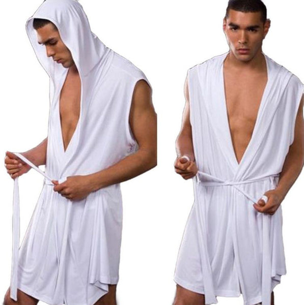 1pcs High Quality men robes bathrobe plus size Manview robe for man mens sexy sleepwear male kimono silk sleepwear