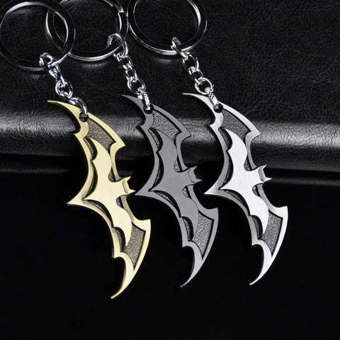 Superhero Batman Keychain Men Trinket Marvel Spiderman Key Chain V for Vendetta Iron Man Key Ring Holder Jewelry Gift Souvenirs