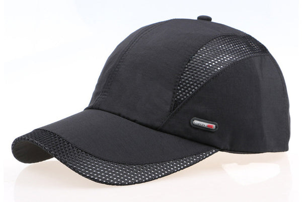 Spring Men and women snapback cap quick dry summer sun hat visor Hip-Hop bone breathable chapeu casual mesh men Baseball caps