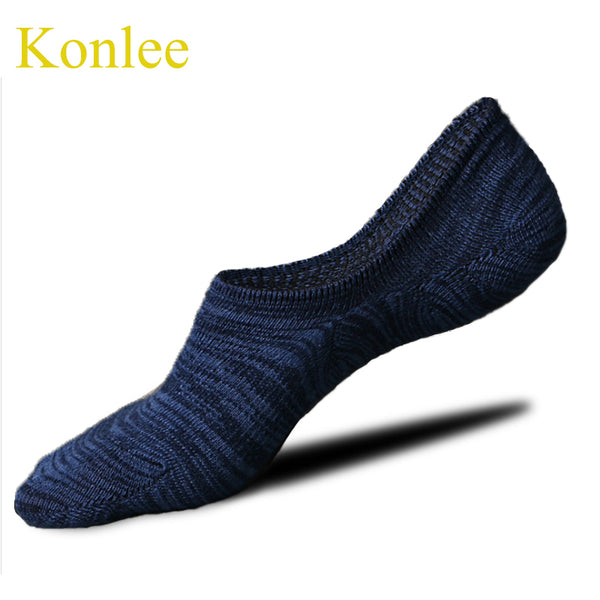 Brand 5 Pairs Hot Sale Silicone Socks Men Anti-slip No Show Socken Retro Invisible Socks Lot High Quality Casual Sox Set BOC089