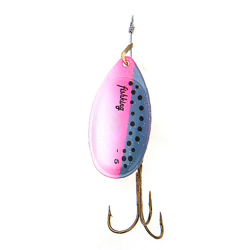 FISH KING 1PC Size0-Size5 Fishing Lure pesca Mepps Spinner bait Spoon Lures With Mustad Treble Hooks Peche Jig Anzuelos