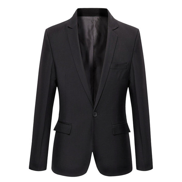 2016 New Arrival Brand Clothing Autumn Suit Blazer Men Fashion Slim Male Suits Casual Solid Color Masculine Blazer Size M-3XL