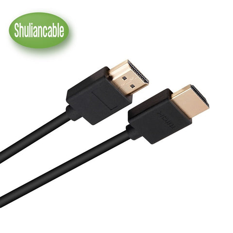 Shuliancable High Speed HDMI Male to Male Extension Extender Cable Gold Plated Supports 1080P and for Blu Ray Player3D 1m 1ft