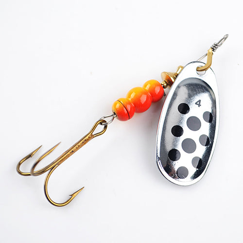 FISH KING  1PC Size1- Size 5 Fishing Spoon Hard Bait Mepps Lure Artificial Jig Vissen Tackle For Fishing