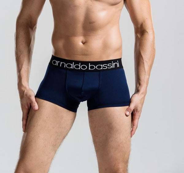 Mens Underwear Boxers Modal Arnaldo Bassini Brand Male Panties Pouch Sheath Sheer Underpants Men Tight Underpants Boxer Shorts