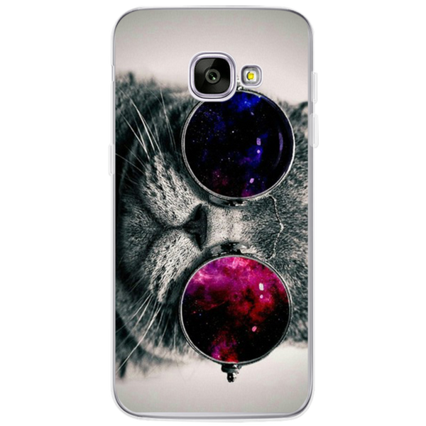 Coque For Samsung Galaxy S4 S5 S6 S7 Edge S8 Plus A3 A5 2016 2015 2017 prime J1 J2 J3 J5 J7 Case TPU Silicon Cover Cat Fundas