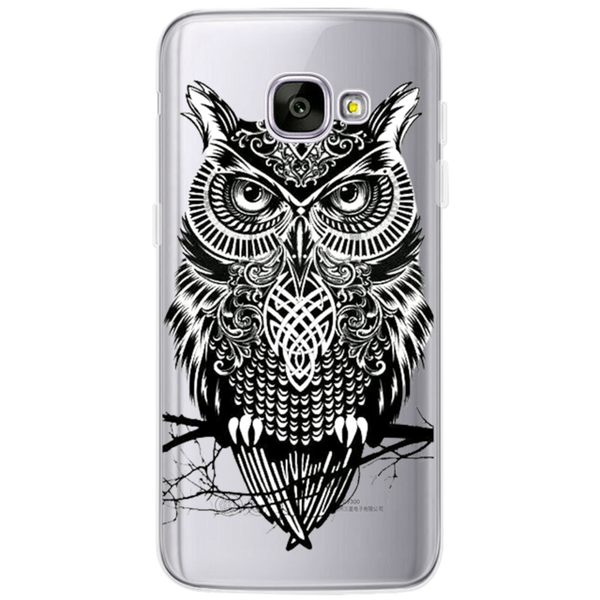 Coque For Samsung Galaxy S4 S5 S6 S7 Edge S8 Plus A3 A5 2016 2015 2017 prime J1 J2 J3 J5 J7 Case TPU Silicon Cover Cat Fundas