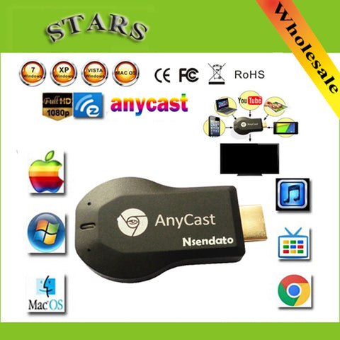 256M Anycast m2 iii ezcast miracast Any Cast Air Play hdmi 1080p tv stick wifi Display Receiver dongle for ios andriod