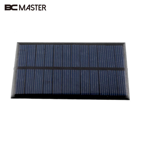 Mini 6V 1W Solar Panel Solar System Module Home DIY Solar Power Bank For Battery Cell Phone Toys Chargers Portable Drop Shipping
