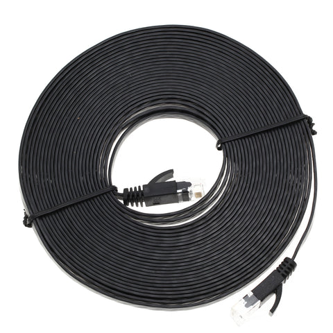 High Quality 1M/3M/5M/10M Aurum Cables Flat CAT6 Flat UTP Ethernet Internet Network Cable RJ45 Patch LAN Cable Connector