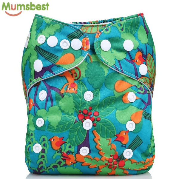 [Mumsbest] Baby One Size Adjustable Cloth Diapers Cover Reusable washable waterproof & breathable Nappy Cover