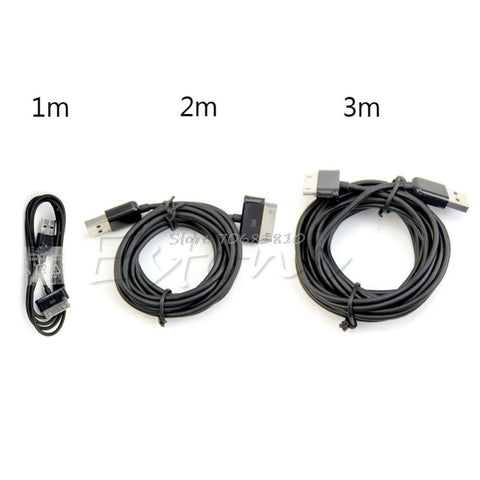 1M/2M/3M USB Sync Data Charging Cord For Samsung Galaxy Tab 2 7 8.9 10.1" P1000 #R179T# Drop shipping