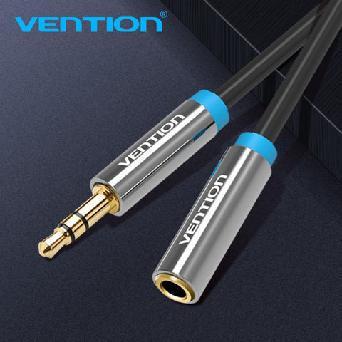 Vention Headphone Extension Cable 3.5mm Jack Male to Female Aux Cable 3.5 mm Audio Extender Cord For Computer iPhone Amplifier