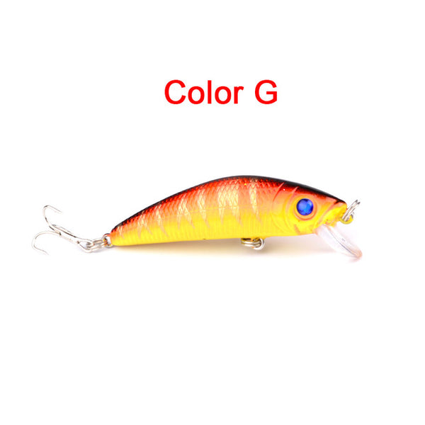 1Pcs 7.2cm 8.4g Minnow Fishing Lures Artificial Hard Crank Bait topwater Swim Wobbler Japan Mini Fishing Crankbait NE-202