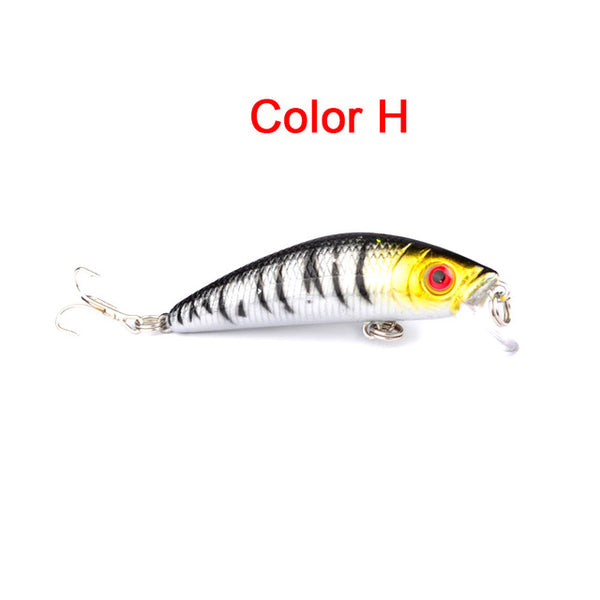 1Pcs 7.2cm 8.4g Minnow Fishing Lures Artificial Hard Crank Bait topwater Swim Wobbler Japan Mini Fishing Crankbait NE-202