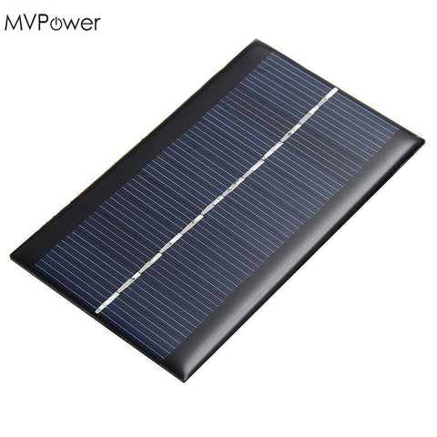 MVPower Mini 6V 1W Solar Power Panel Solar System DIY For Battery Cell Phone Chargers Portable Solar Panel