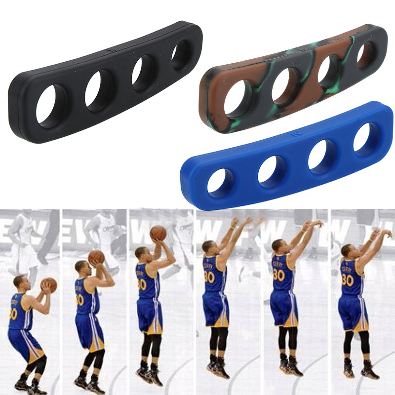 1pcs 3 Colors Silicone Shot Lock Basketball Ball Shooting Trainer Training Accessories Three-Point Size for Kids Adult Man Teens