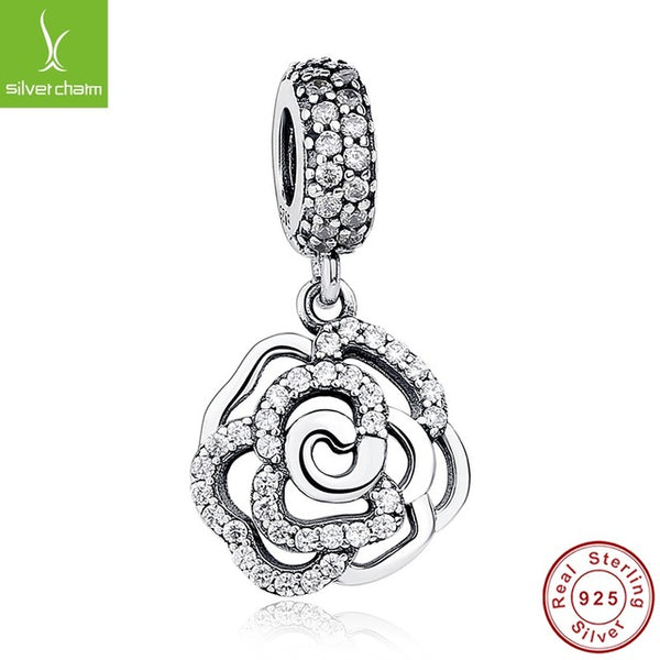 Hot Sale Genuine 100% 925 Sterling Silver Pendant Charm Dangle Fit Original pandora Bracelet Necklace Authentic Jewelry MUM Gift