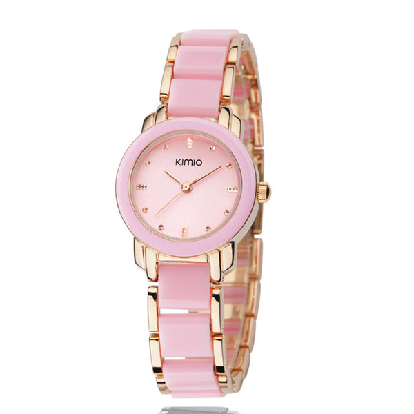 Kimio luxury  Fashion Women's watches quartz watch bracelet wristwatches stainless steel bracelet women watches with Gift Box