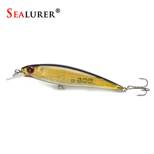 1PCS Laser Minnow Fishing Lure 11CM 13G pesca hooks fish wobbler tackle crankbait artificial japan hard bait swimbait