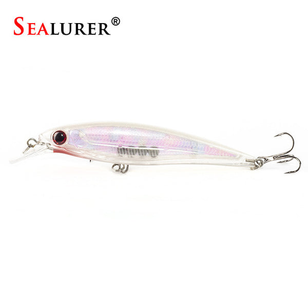 1PCS Laser Minnow Fishing Lure 11CM 13G pesca hooks fish wobbler tackle crankbait artificial japan hard bait swimbait