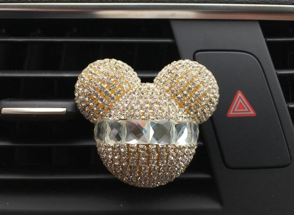 Hazy beauty car ornaments  Exquisite diamond Air conditioning outlet  Car air refreshing agent Car styling Perfumes 100 Original