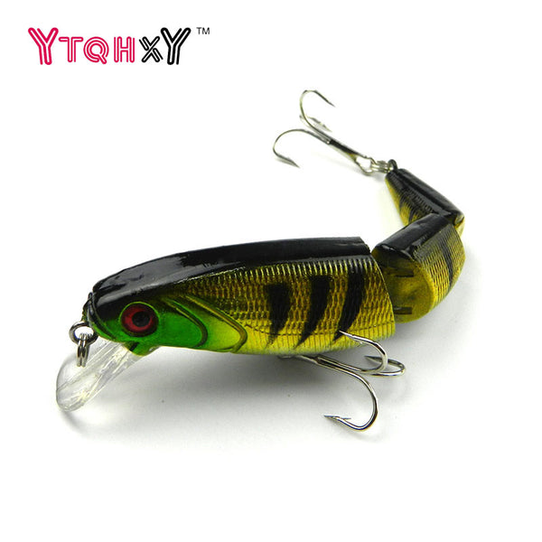 1Pcs 10.5cm 14g Fishing lure iscas artificiais para pesca multi section bend high simulation bait carp fishing tackle WQ51