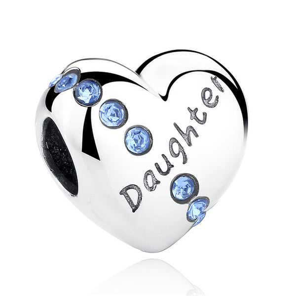 100% Authentic 925 Sterling Silver Family Dad Mum Charm Beads Fit pandora Bracelet Pendants DIY Original Jewelry Father Gift