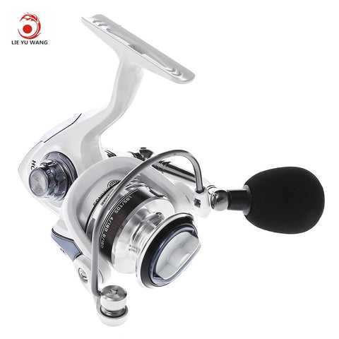 LIE YU WANG Spinning Reel 13 + 1 Bearing Balls Spinning Reel Super Strong Fishing Reel 5.2:1 Carp Fishing Spinner For Fishing