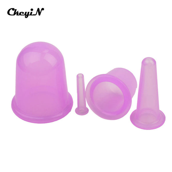 CkeyiN 110-220V Rechargeable Women Epilator Depilator Lady Shaver Hair Removal Device Silicone Vacuum Cupping Cups Body Massager