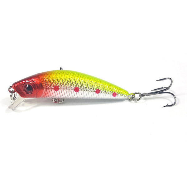 1Pcs Fishing lure iscas artificiais para pesca 6# Hooks 7cm 8.5g Minnow wobbler crankbait swimbait Hard Lures Fishing tackle WQ9