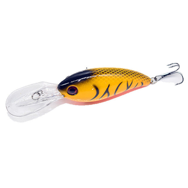 1Pcs 14g 10.5cm Crank Wobblers Fishing Lures Hard Fishing bait 7 Colors tackle Pesca Bass Spinner YR-198