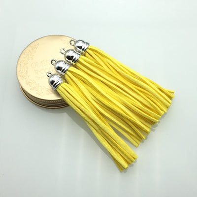 GUFEATHER L14/8CM Suede tassel/jewelry accessories/jewelry findings/diy accessories/jewelry making/jewelry materials/tassel