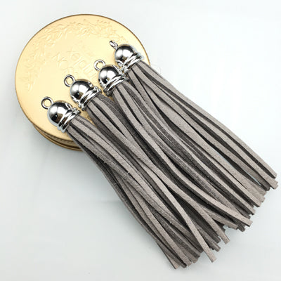 GUFEATHER L14/8CM Suede tassel/jewelry accessories/jewelry findings/diy accessories/jewelry making/jewelry materials/tassel