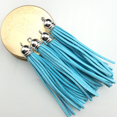 GUFEATHER L14/8CM Suede tassel/jewelry accessories/jewelry findings/diy accessories/jewelry making/jewelry materials/tassel