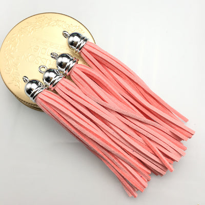 GUFEATHER L14/8CM Suede tassel/jewelry accessories/jewelry findings/diy accessories/jewelry making/jewelry materials/tassel