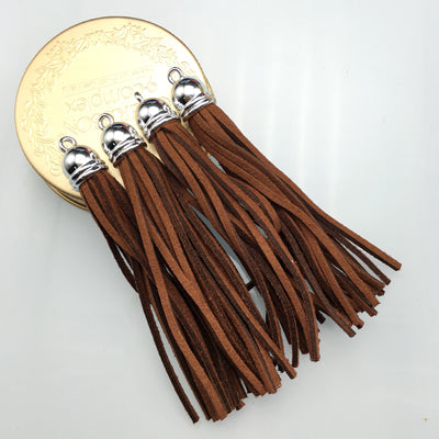 GUFEATHER L14/8CM Suede tassel/jewelry accessories/jewelry findings/diy accessories/jewelry making/jewelry materials/tassel