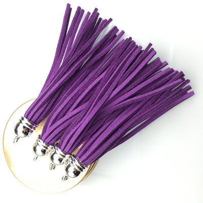 GUFEATHER L14/8CM Suede tassel/jewelry accessories/jewelry findings/diy accessories/jewelry making/jewelry materials/tassel