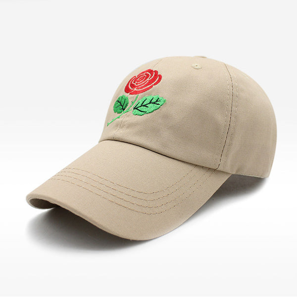 PRETTY KITTY Dad Hat  Sanpback Flower summer Embroidery Curved Summer Snapback Baseball Caps women men Trapback Hip Hop Hat
