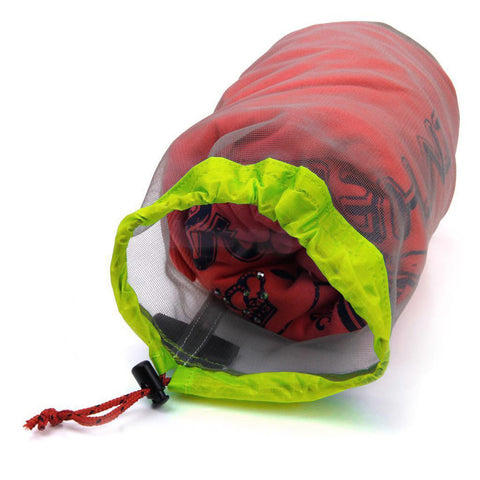 Travel Camping Sports Ultralight Mesh Stuff Sack Drawstring Storage Bag Stuff Sack Drawstring Bag