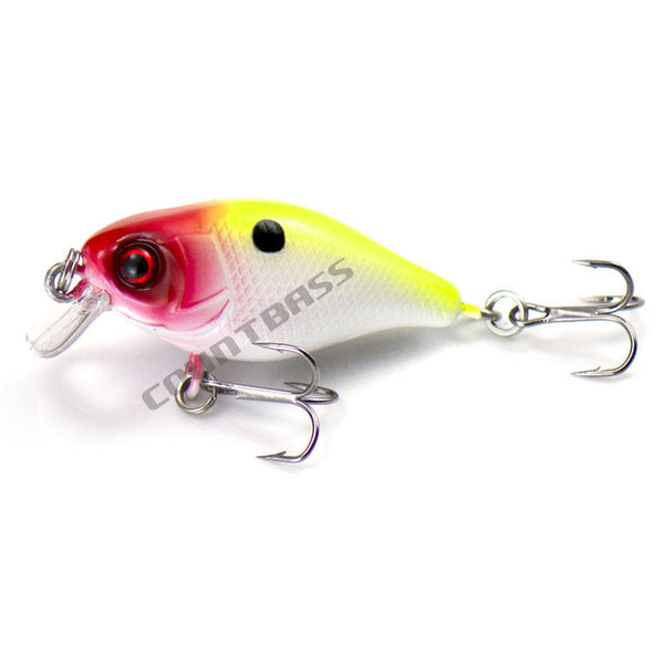 1pc, Crank Bait Plastic Hard Lures 38mm, Fishing Baits, Crankbait,  Wobblers, Freshwater Fish Lure