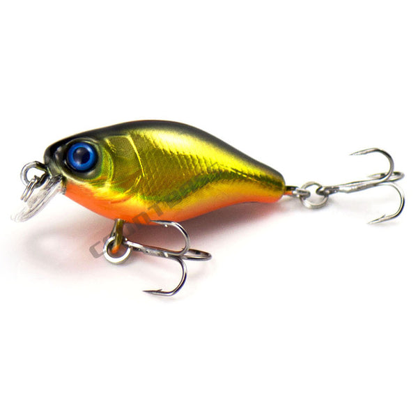 1pc, Crank Bait Plastic Hard Lures 38mm, Fishing Baits, Crankbait,  Wobblers, Freshwater Fish Lure