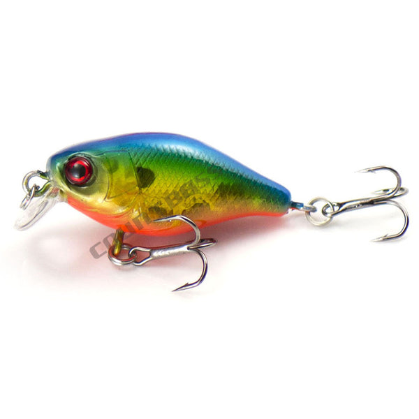 1pc, Crank Bait Plastic Hard Lures 38mm, Fishing Baits, Crankbait,  Wobblers, Freshwater Fish Lure